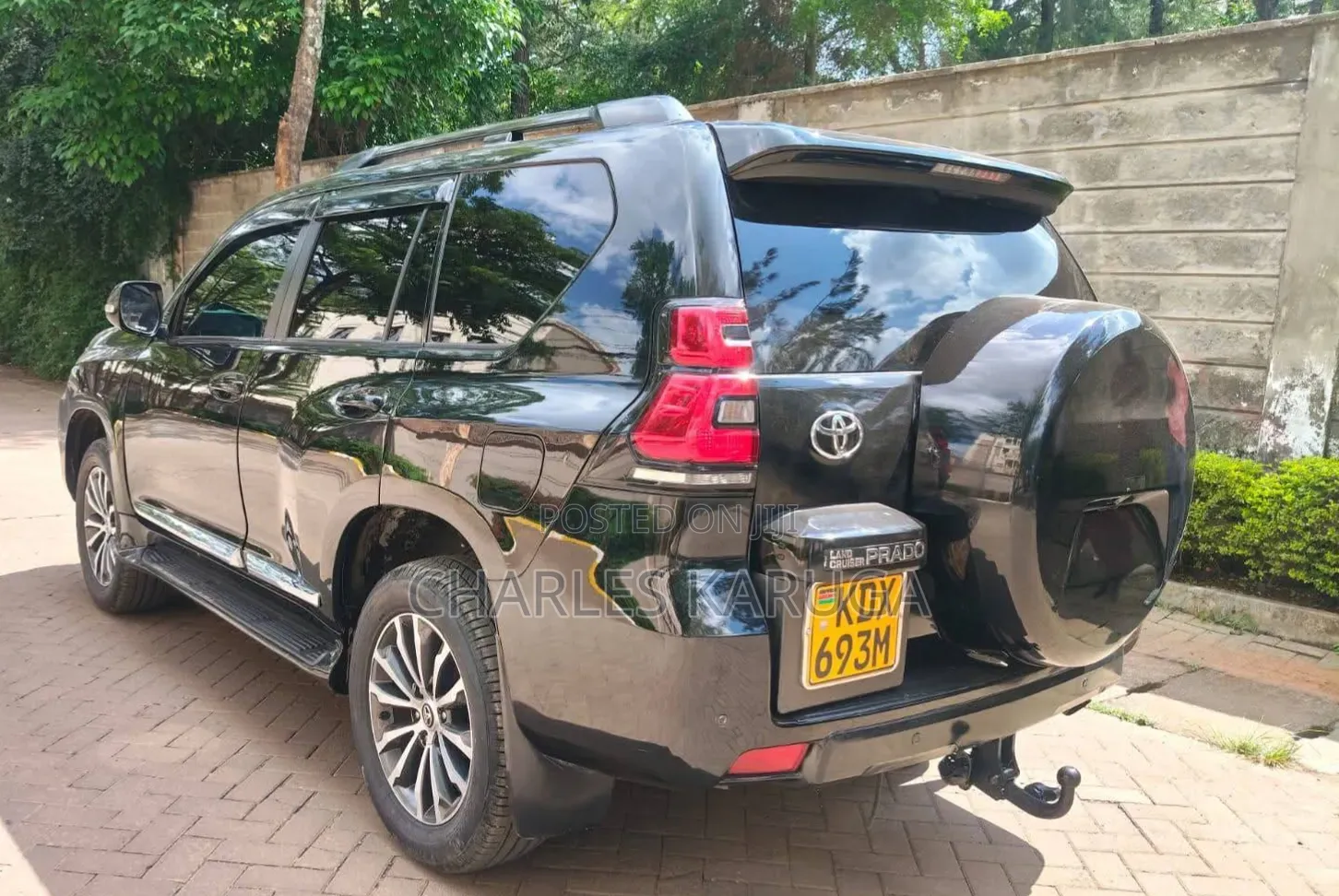 Toyota Land Cruiser Prado 2017 Black
