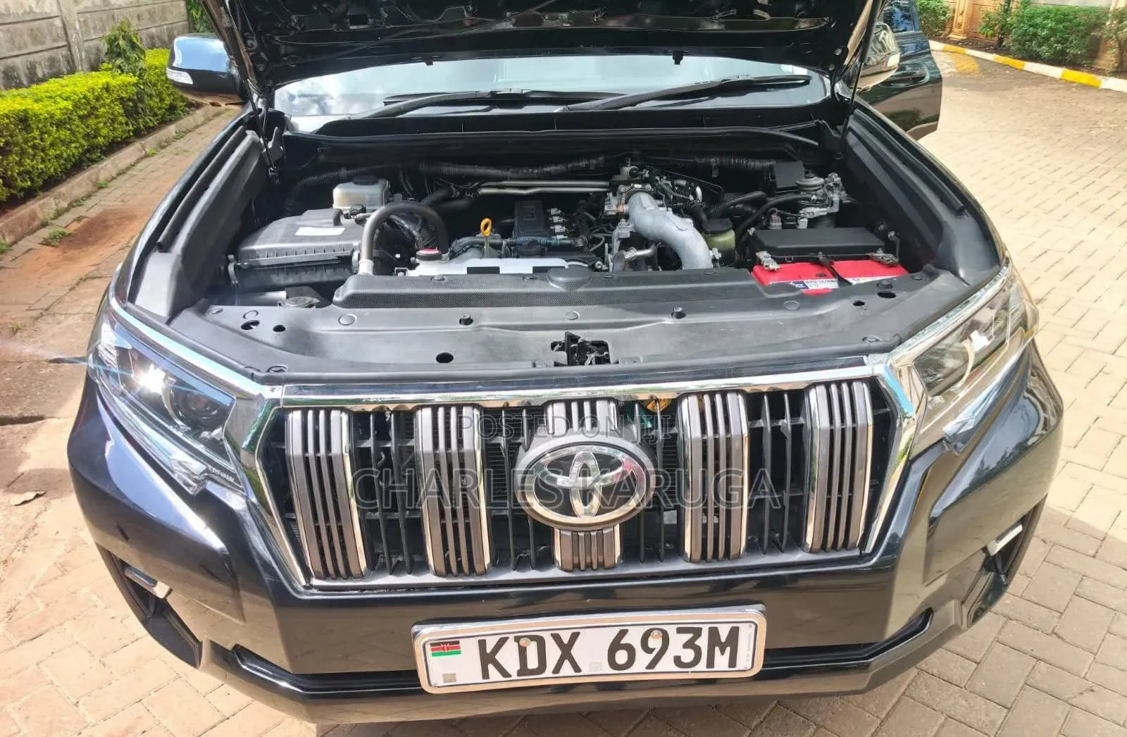 Toyota Land Cruiser Prado 2017 Black