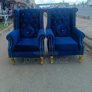 2 Pedicure Seats or King Chairs, Blue