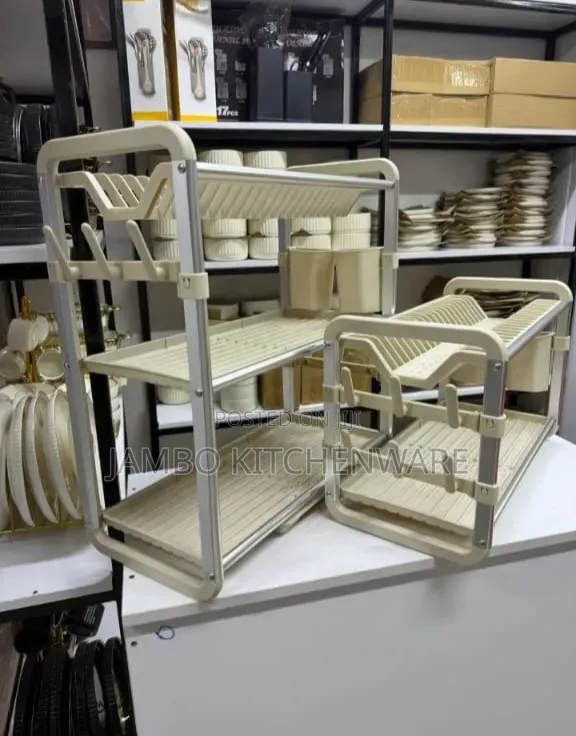 Aluminium Dish Drainer Rack