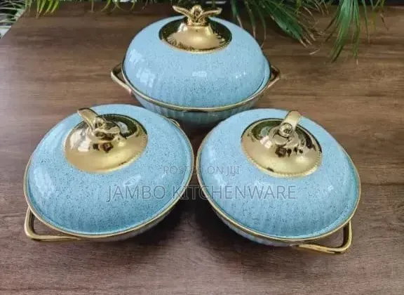 Blue Ceramic Serving Bowls