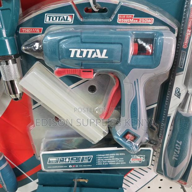 Glue Gun Heavy Duty Hot Melt 250 Watts (45watts) + 8 Free Glue Sticks