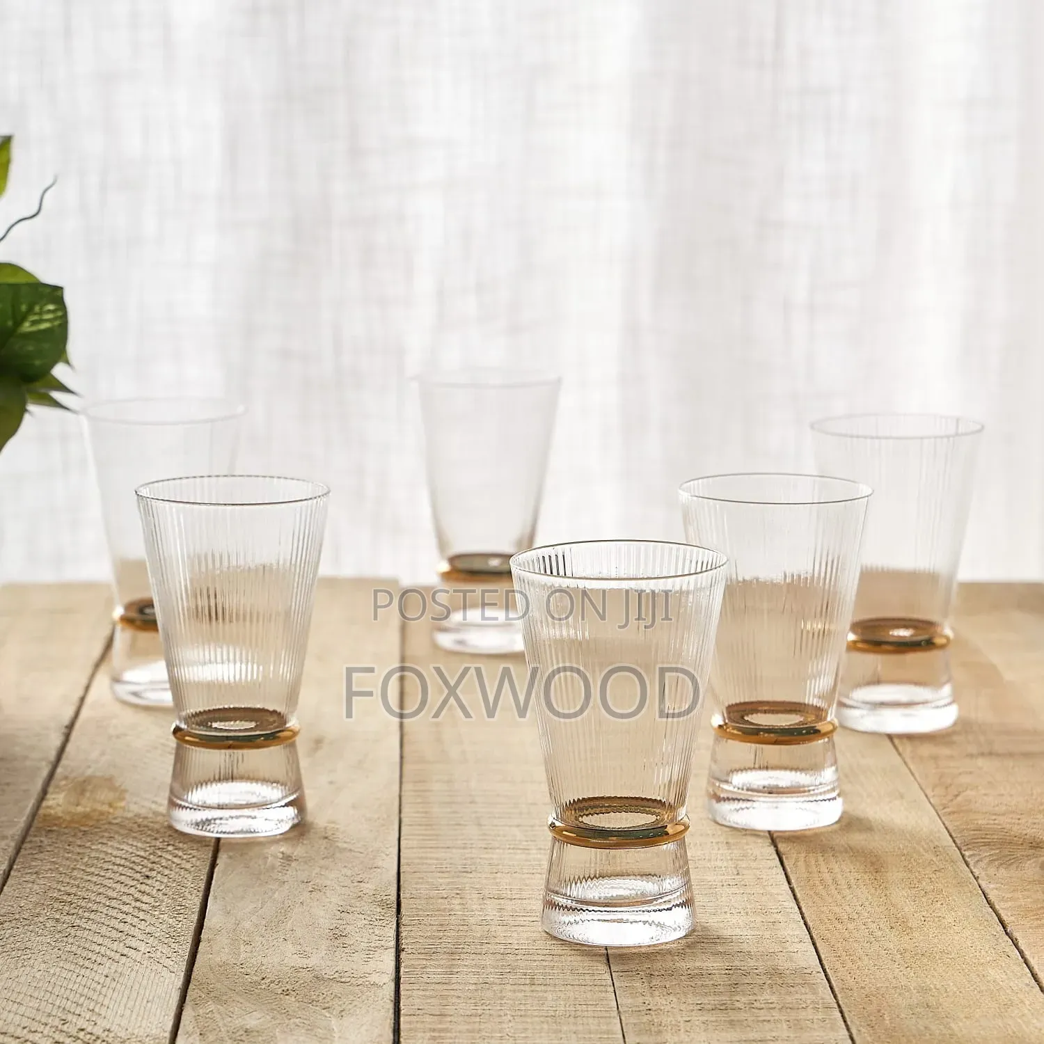 Nexus Luxe 6-Piece Hiball Glass Set 320 Ml