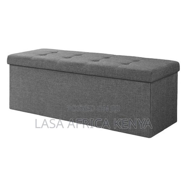 Lasa Storage Ottoman Cube Foldable Box - 110.0 Cm