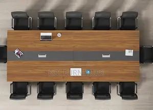 Office Table : 2.4m by 1.2m Modern Wooden Boardroom Table