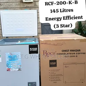 Roch RCF-200-K-B 145l Chest Freezer