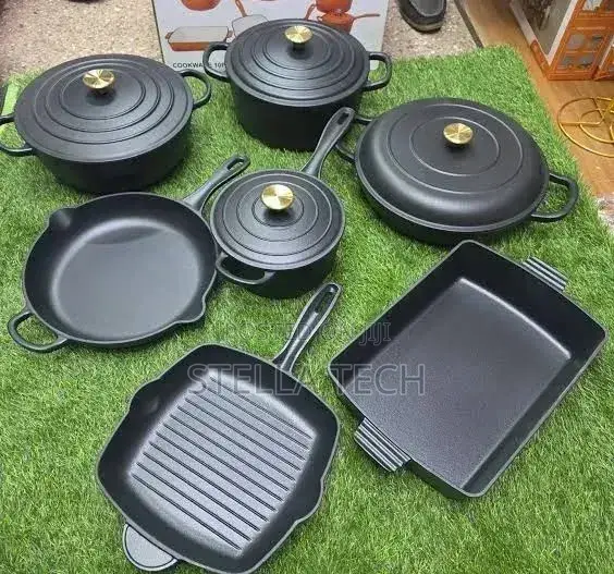 The Cast Iron Cooking Pot - Enamel Multi-Purpose Pot for Kitchen