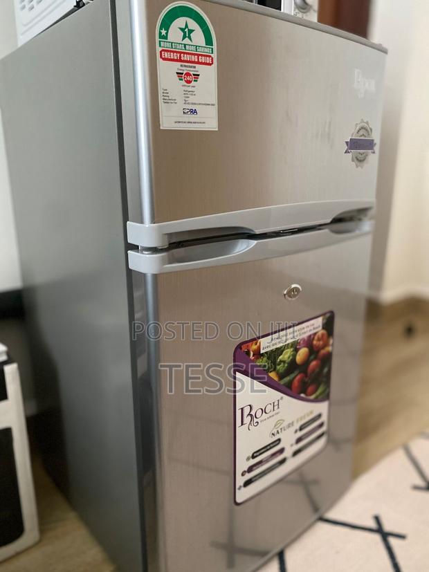 85 Litres Roch Double-Door Fridge (Grey) - thumbnail 2