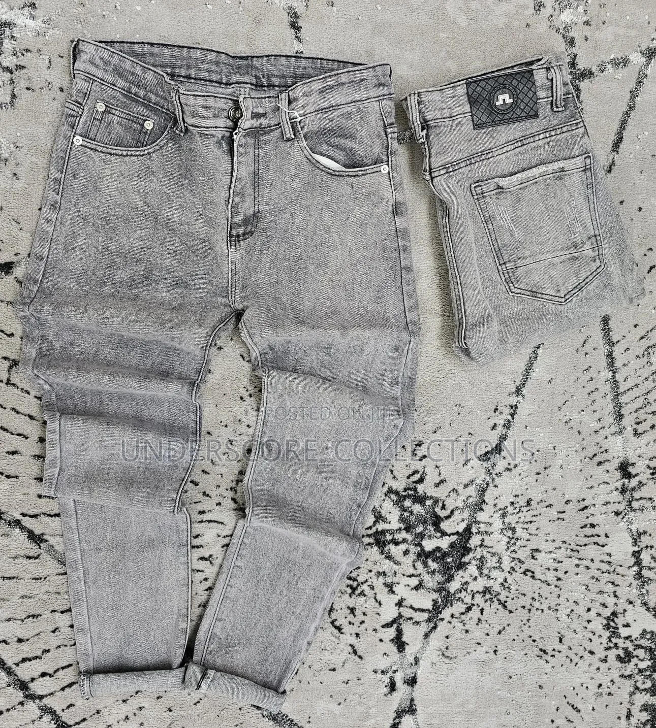 Men High Premier Denim Pants