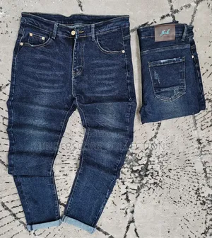 Men High Premier Denim Pants