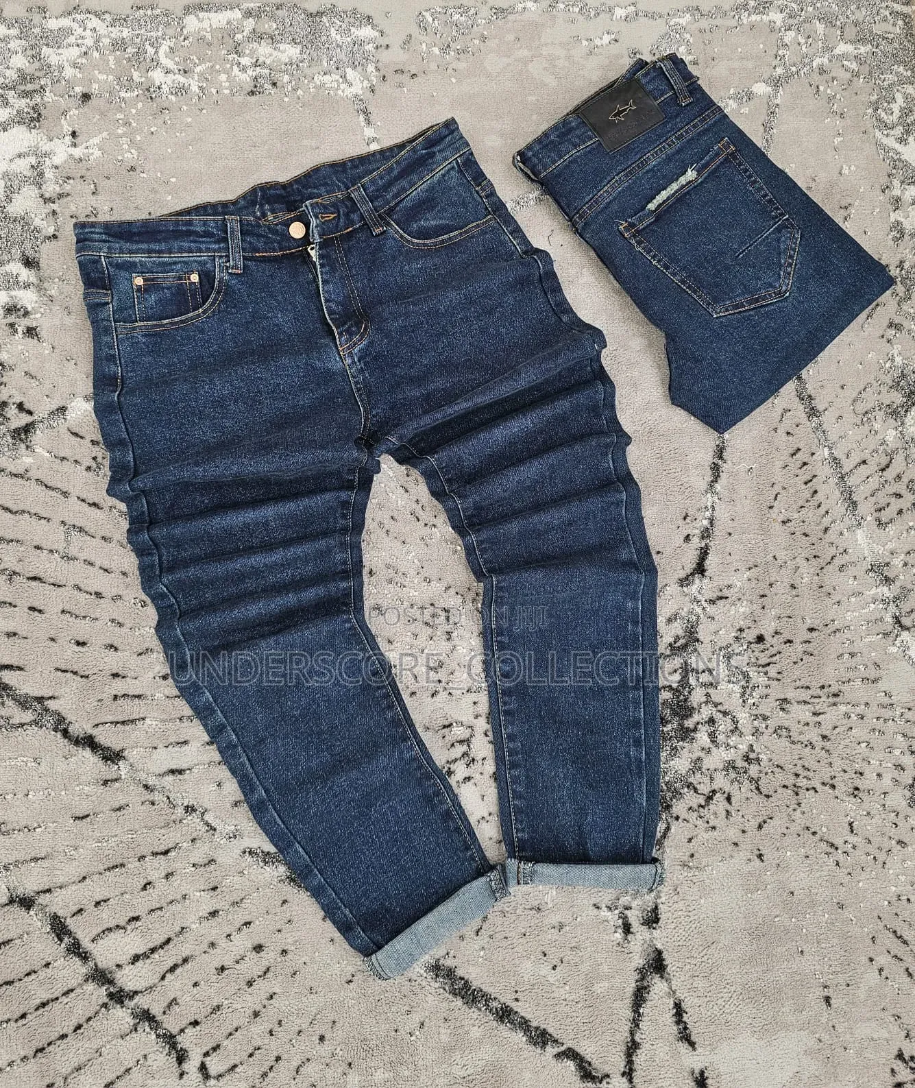 Men High Premier Denim Pants
