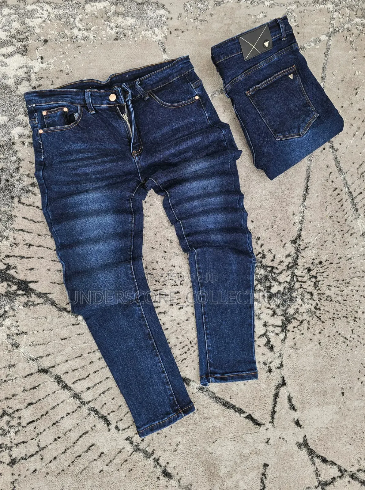Men High Premier Denim Pants