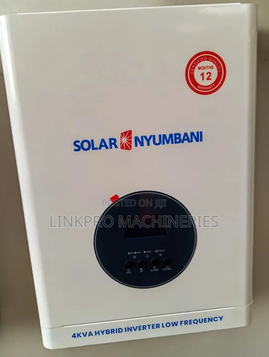 4kva24v Solarnyumbani Hybrid Inverter Compatible With Lithium Battery