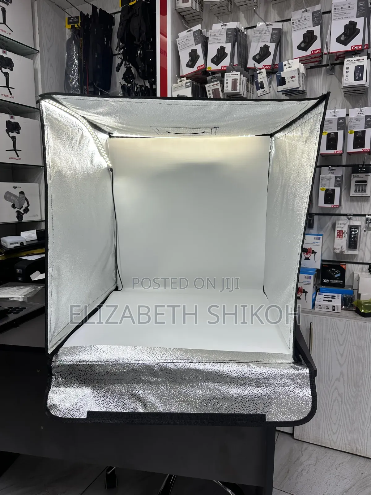 60*60*60cm Led Photography Studio Lightbox Light Tent