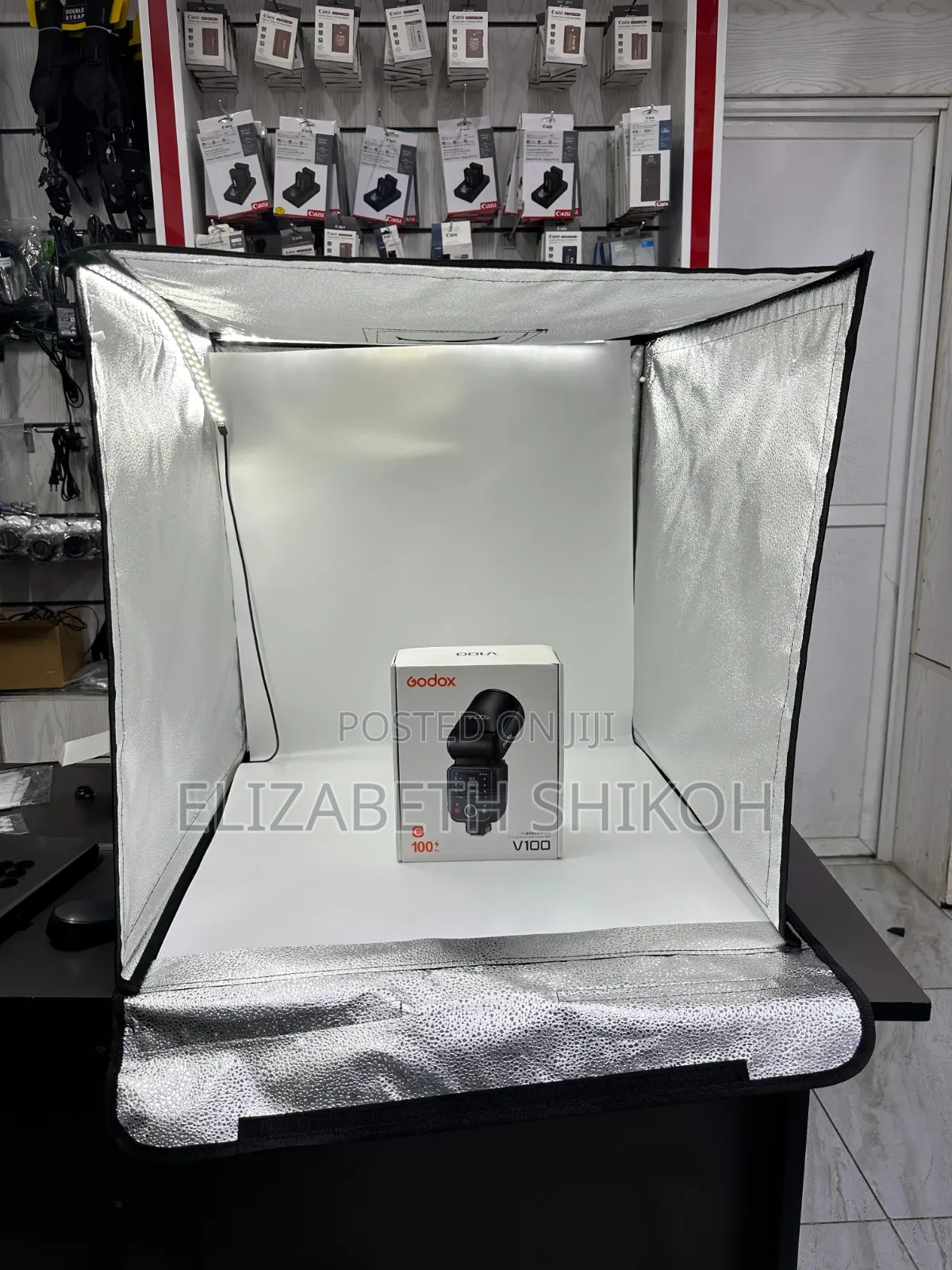 60*60*60cm Led Photography Studio Lightbox Light Tent