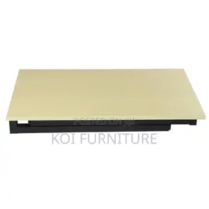 Office Desk : Novashion Folding Desk With a Light Wood-Tone Tabletop