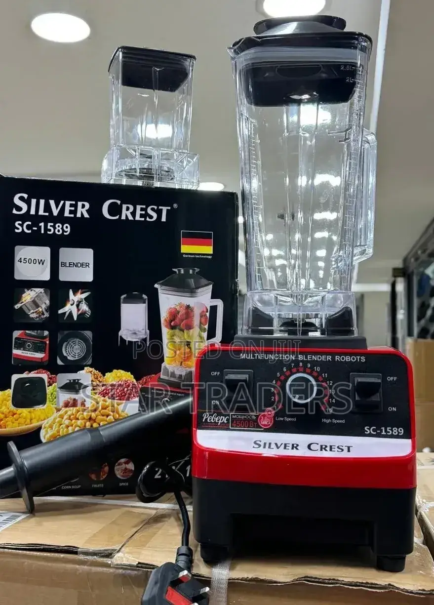 Silver Crest Commercial 2 in 1 Blenders