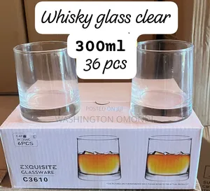 Whisky Glass Clear.