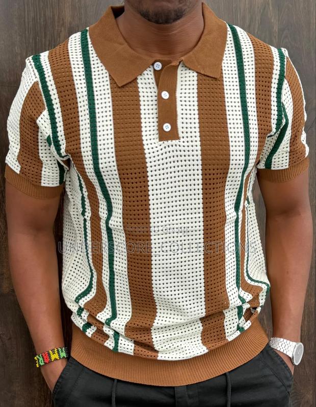Men High Premium Stripped Tshirts