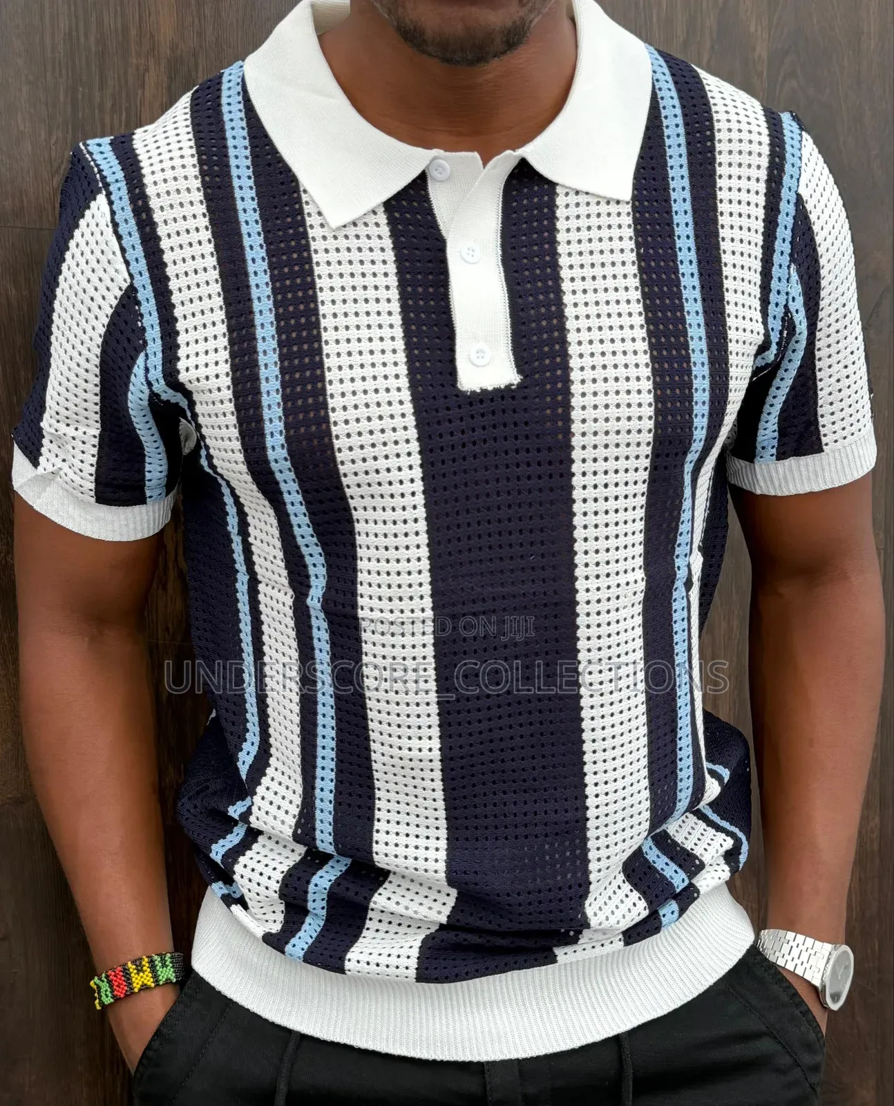 Men High Premium Stripped Tshirts
