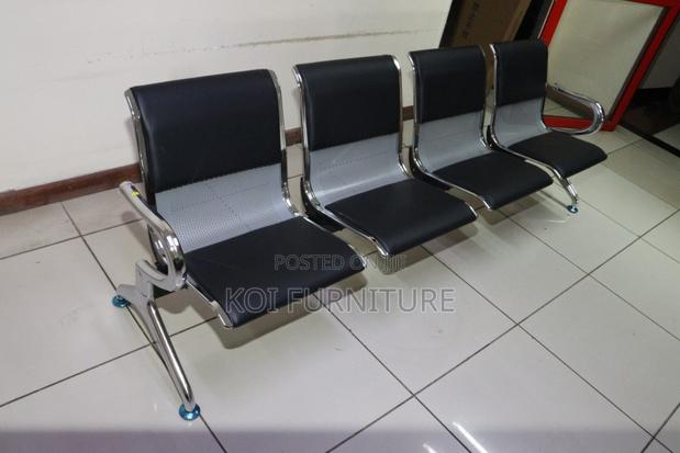 Office Bench : 4-Seater Linked Waiting Bench - thumbnail 8