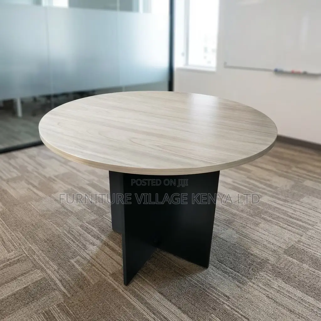 Customized Round Wooden Executive Meeting Table