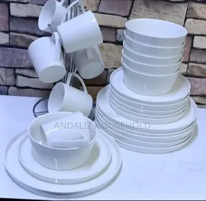 24 Pieces White Dinnerset
