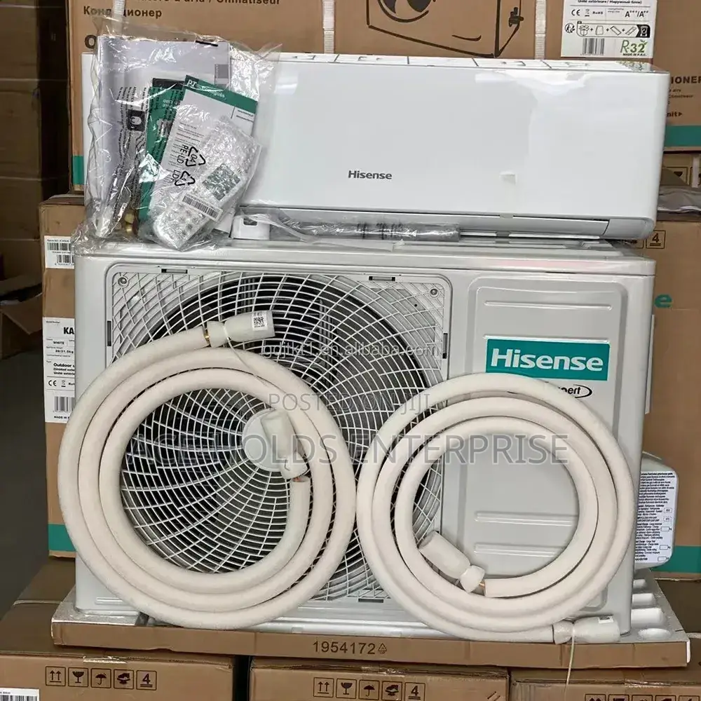 12000 Btu Hisense Split Air Conditioner (Ac) With 3m Pipe