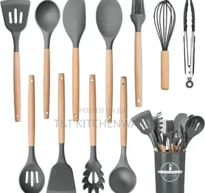 High Quality Silicone Cooking Spoons