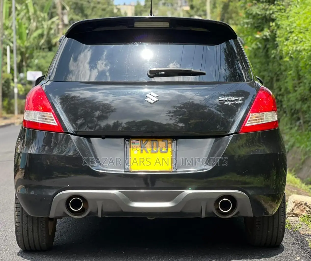 Suzuki Swift Sport 2015 Black
