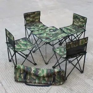 Portable 5-Piece Camouflage Camping Set