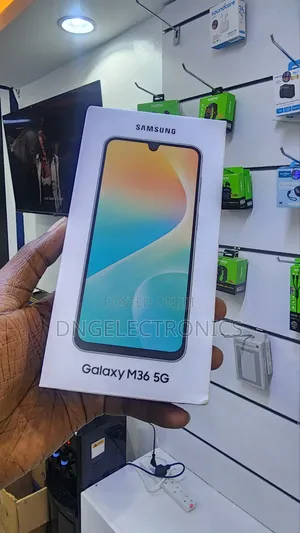 New Samsung Galaxy M36 5G 256 GB Gray