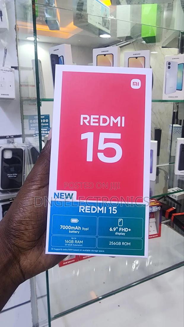 New Xiaomi Redmi 15 128 GB Gray - thumbnail 2