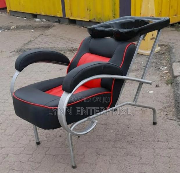 Executive Barber Chair With Sink