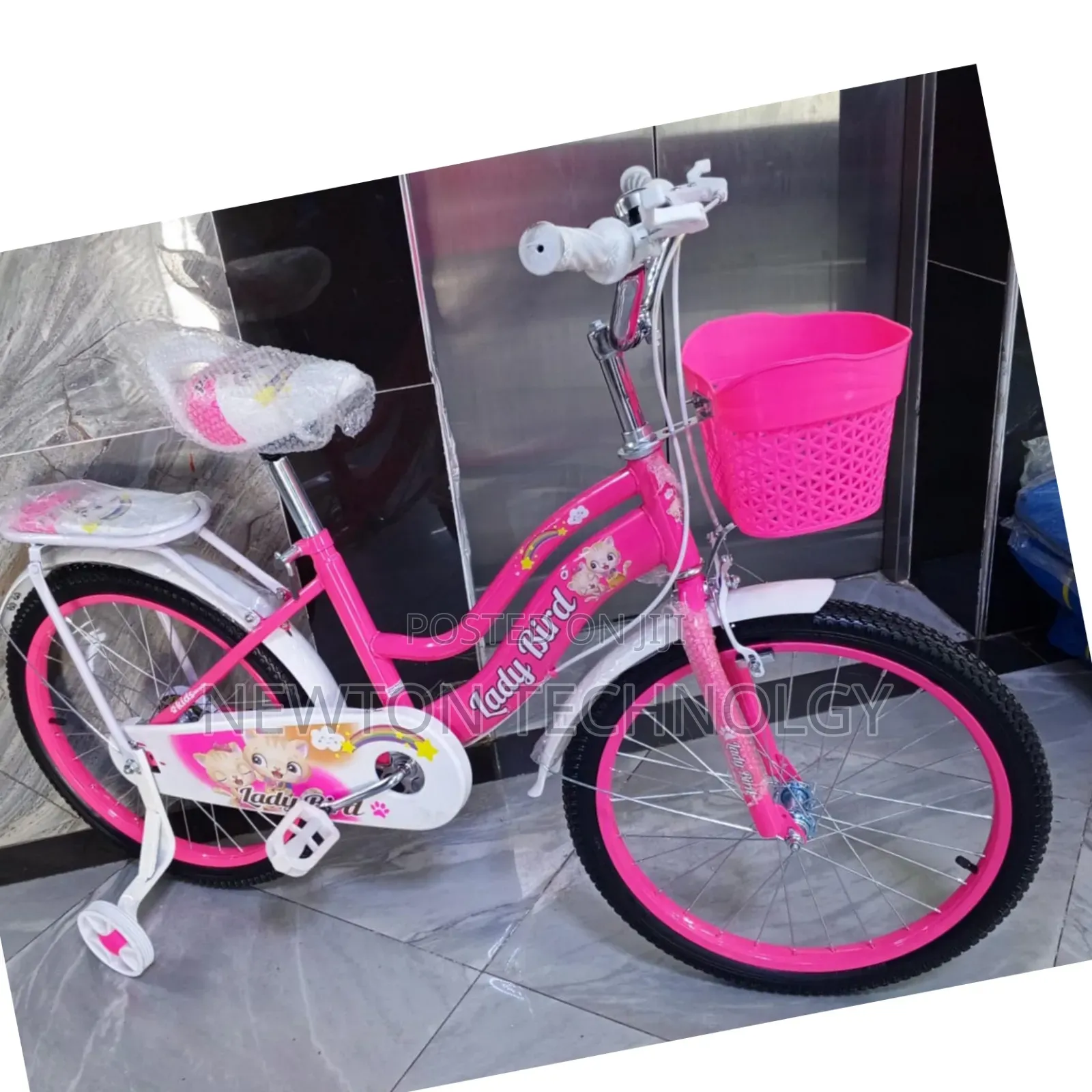 Ladybird Bikes; Size 12" With Trainer Wheels (2_3 Yrs)