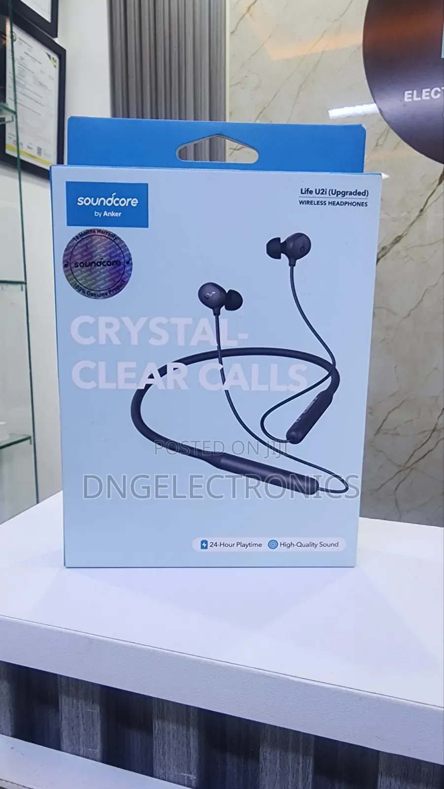 Soundcore by Anker Life U2i(Upgrades) Wireless Neckband Headphones
