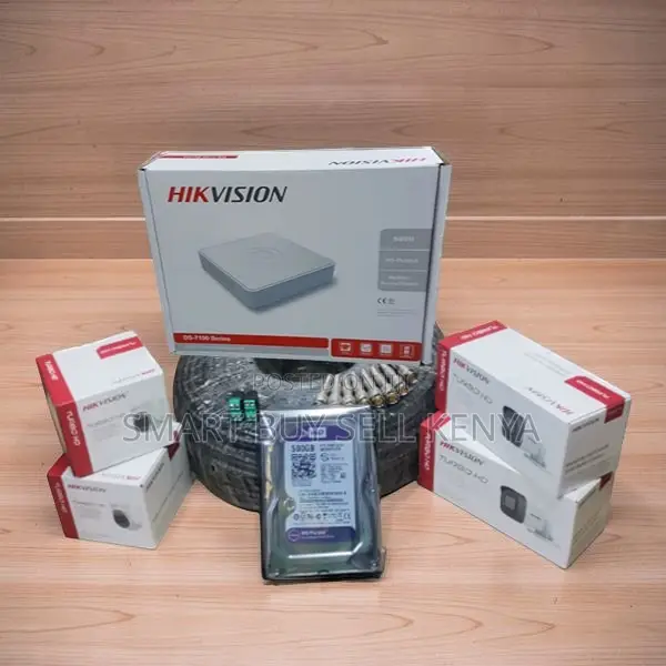 Market Trusted Performance 4 Hikvision 1080p CCTV Cameras Complete Kit