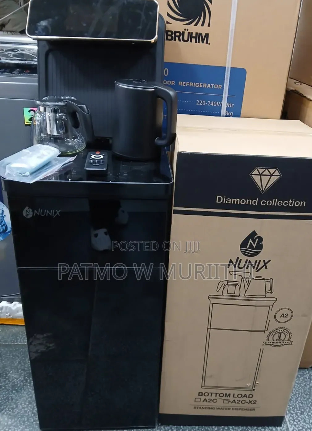 Nunix A2c-X2 Dispenser With Bluetooth and Fm
