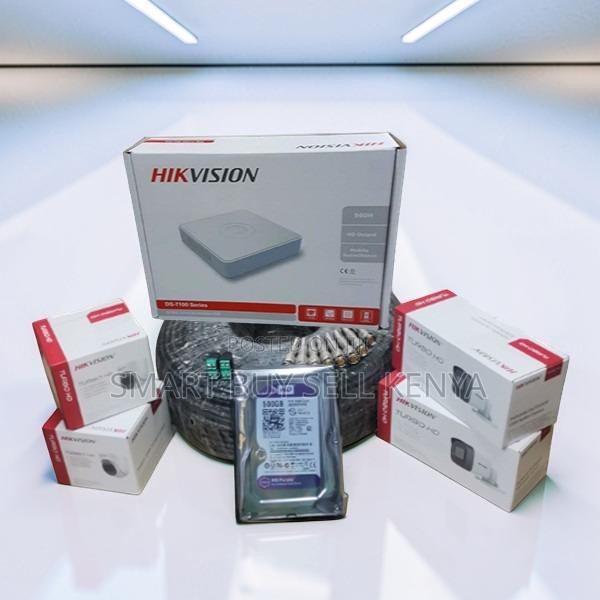 Trusted Brand Proven Quality 4 Hikvision 1080p CCTV Cameras System Kit