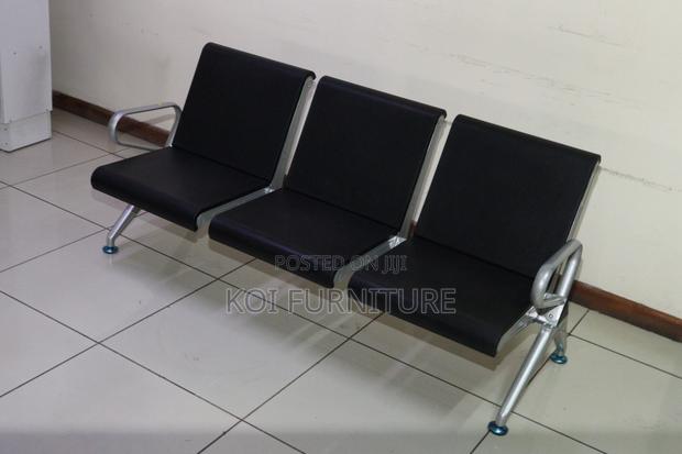 Office Bench : 3-Link Hospital Waiting Bench - thumbnail 3