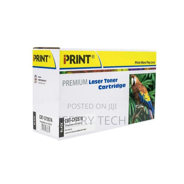 Iprint 87a Black Toner Cartridge for Laser Printers - 1.3kg