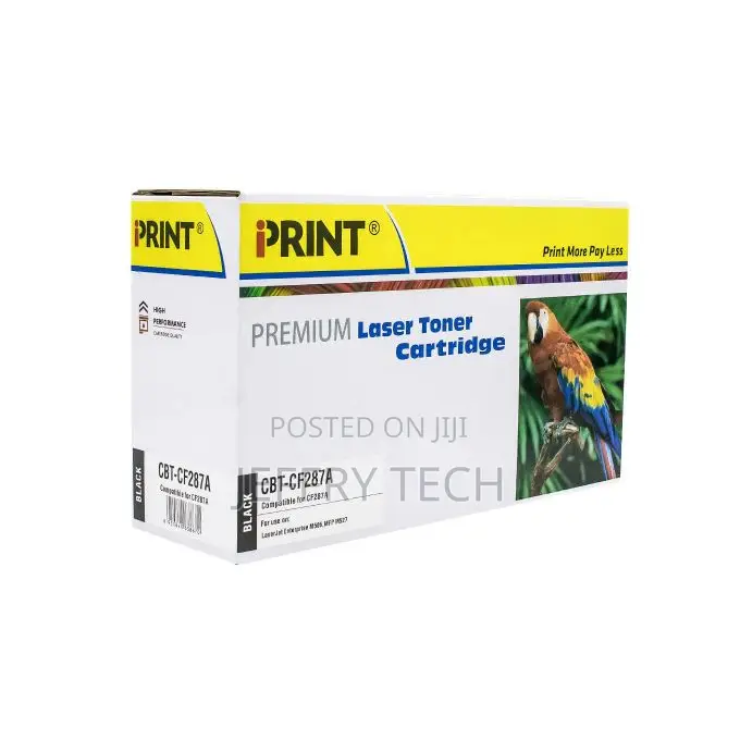 Iprint 87a Black Toner Cartridge for Laser Printers - 1.3kg