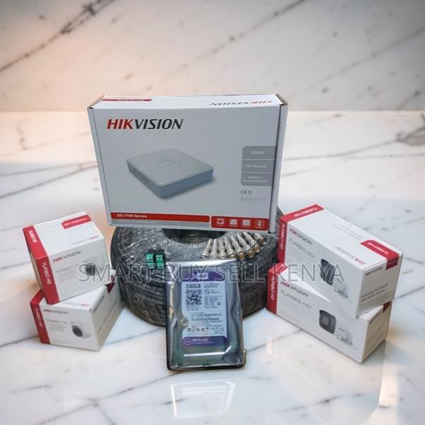 Ai Smart Detection 4 Hikvision 1080p CCTV Cameras Complete System Kit