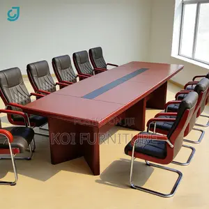 Office Table : D52v 2.4m Executive Boardroom Office Table