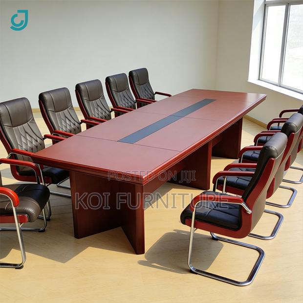 Office Table : D52v 2.4m Executive Boardroom Office Table - thumbnail 2