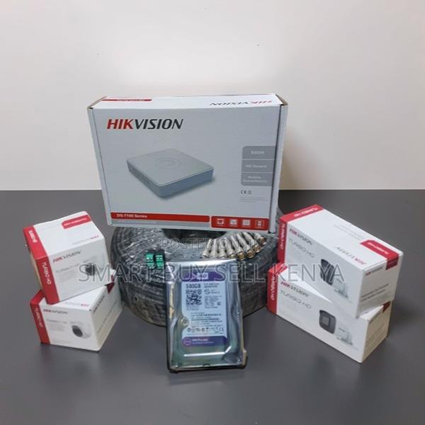 Multi- User Access 4 Hikvision 1080p CCTV Cameras Complete System Kit