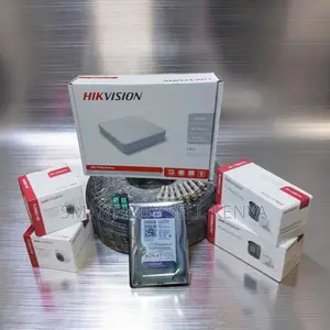 Remote Viewing 4 Hikvision 1080p Hd CCTV Cameras Complete System Kit