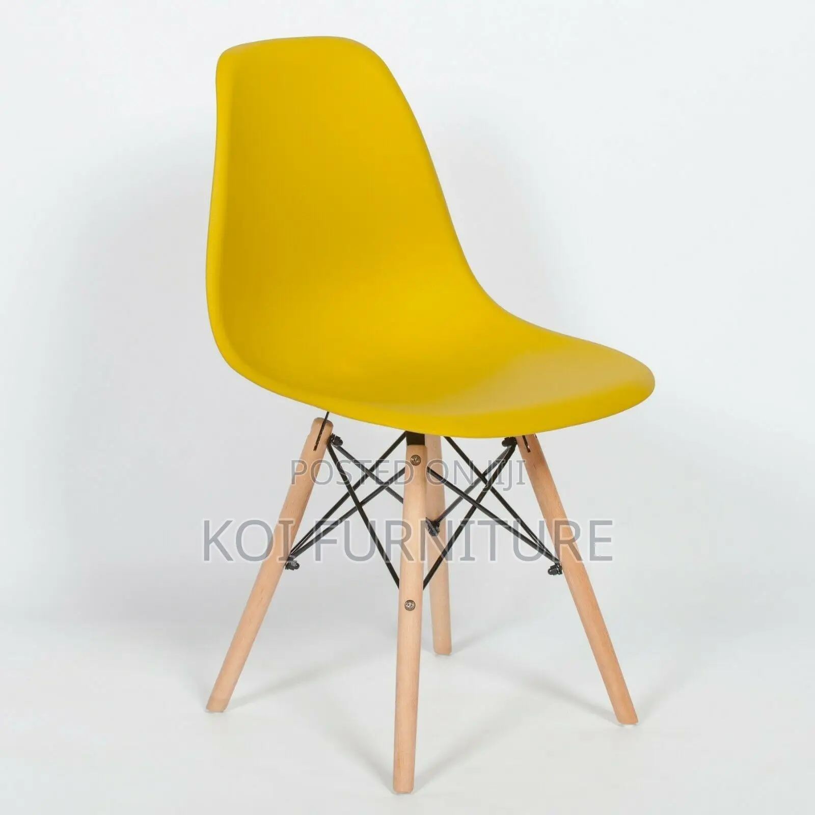 Dining Chair : Mid-Century Modern Eames Style Dining Chair