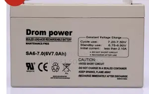 Drom Power 6v 7ah Battery