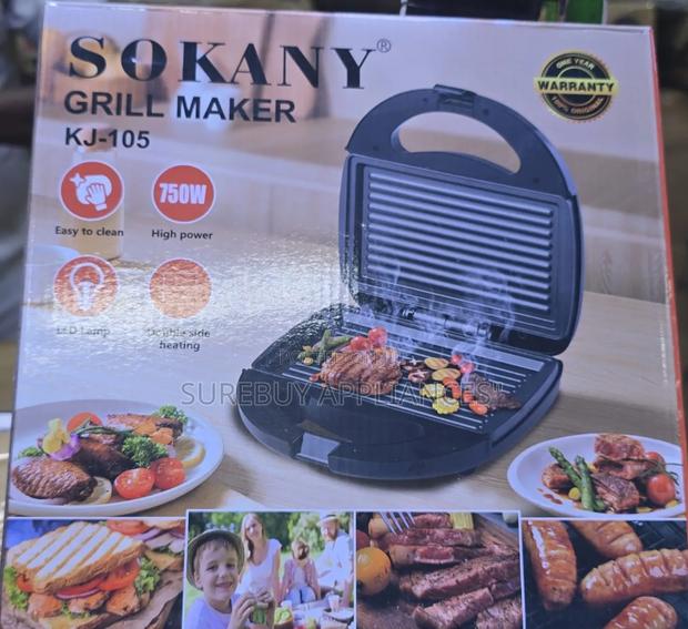 Sokany 2 Slice Sandwich Grill Maker